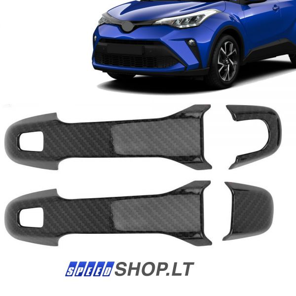 Toyota CHR Carbon durų rankenėlių apdaila